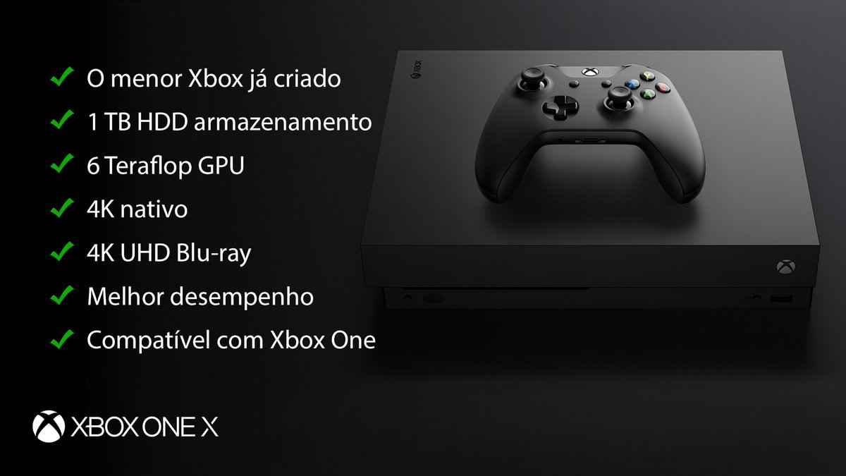 Xbox One S é lançado oficialmente no Brasil hoje