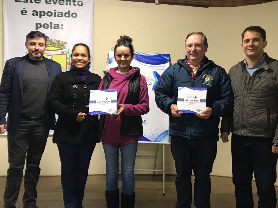 Sebrae entrega Plano de Desenvolvimento Econômico para São Joaquim