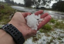 Novo alerta coloca SC em risco alto para enxurradas e granizo nesta terça; veja regiões