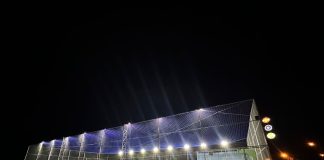 Quadra na escola da localidade São Sebastião do Arvoredo está em fase final