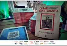 Livro sobre César Martorano é lançado durante a 25ª Festa Nacional da Maçã em São Joaquim