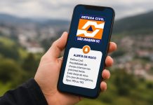 Defesa Civil reforça cadastro gratuito para recebimento de alertas de desastres por SMS