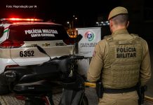 Polícia Militar recupera motocicleta elétrica furtada e prende suspeito após perseguição em Lages