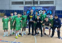 São Joaquim conquista título invicto da 10ª Copa Ki-bola de Futsal Sub-14 em Lages