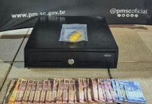 Homem é preso em flagrante após furtar farmácia no Centro de Lages