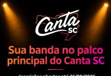 CANTA SC mantém inscrições abertas para bandas e artistas de todo o estado de Santa Catarina