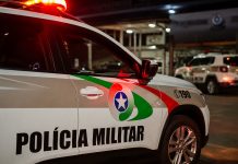 Homem é preso após furtar lixeira na Avenida Dom Pedro II, em Lages