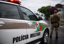 Homem é preso após causar danos em residência e desobedecer ordens policiais em São Joaquim