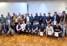 Epagri encerra curso de produção de maçãs com participação de produtores e jovens fruticultores em São Joaquim
