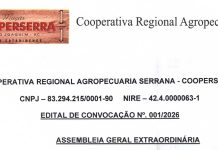 Assembleia geral extraordinária Cooperserra
