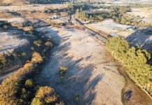 Geada forte marca amanhecer com até -4,8°C na Serra Catarinense