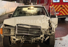 Motorista fica ferido após colisão na SC-110 em São Joaquim; outro condutor deixou o local