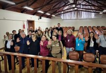 Desembargadora apresenta Campanha Sinal Vermelho e reforça combate à violência contra a mulher em São Joaquim