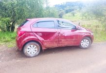 Forte chuva provoca capotamento e saída de pista de dois veículos na SC-114, entre Painel e São Joaquim