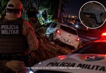 Homem morre após confronto com a Polícia Militar durante recuperação de veículo furtado em Lages