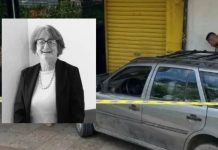 Morre idosa de 75 anos atropelada por carro que invadiu calçadão no Centro de Lages